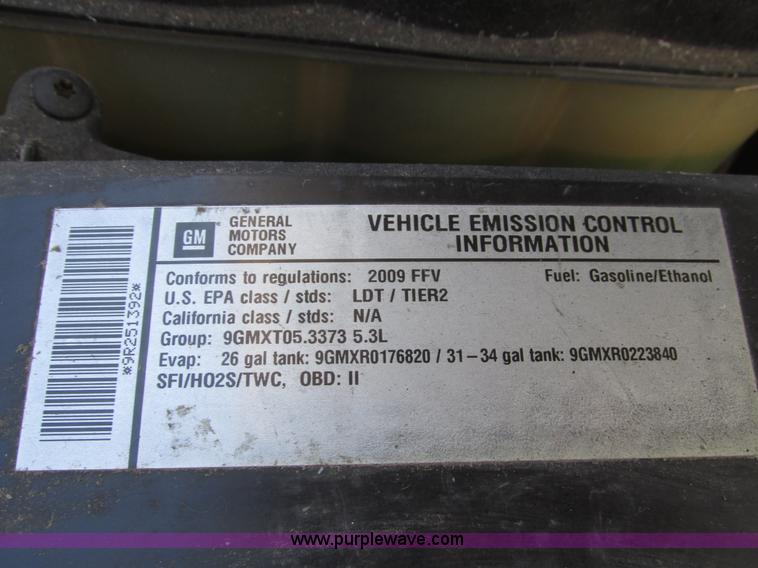 image for item H1221 2009 Chevrolet Tahoe LS SUV