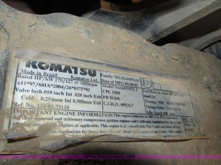 image for item H1240 2007 Komatsu D61EX-15 dozer