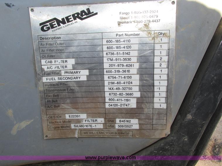 image for item H1240 2007 Komatsu D61EX-15 dozer