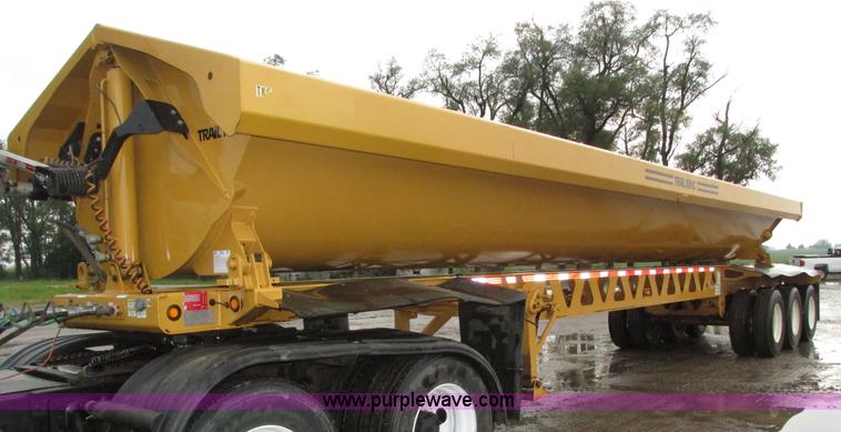 image for item H4508 2012 Trail King TK20SSD-433 side dump trailer
