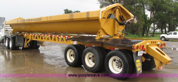 image for item H4508 2012 Trail King TK20SSD-433 side dump trailer