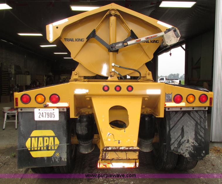 image for item H4508 2012 Trail King TK20SSD-433 side dump trailer