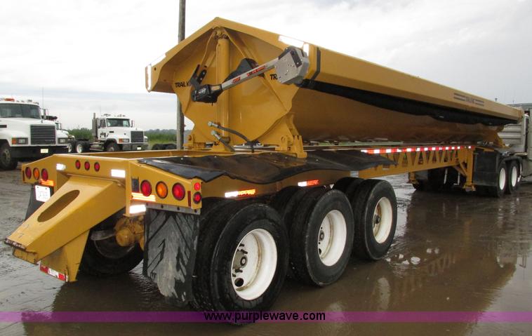 image for item H4508 2012 Trail King TK20SSD-433 side dump trailer