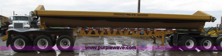image for item H4508 2012 Trail King TK20SSD-433 side dump trailer
