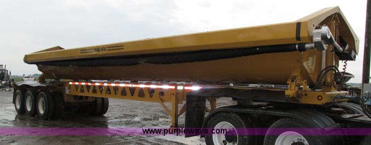 image for item H4508 2012 Trail King TK20SSD-433 side dump trailer