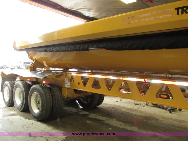 image for item H4508 2012 Trail King TK20SSD-433 side dump trailer