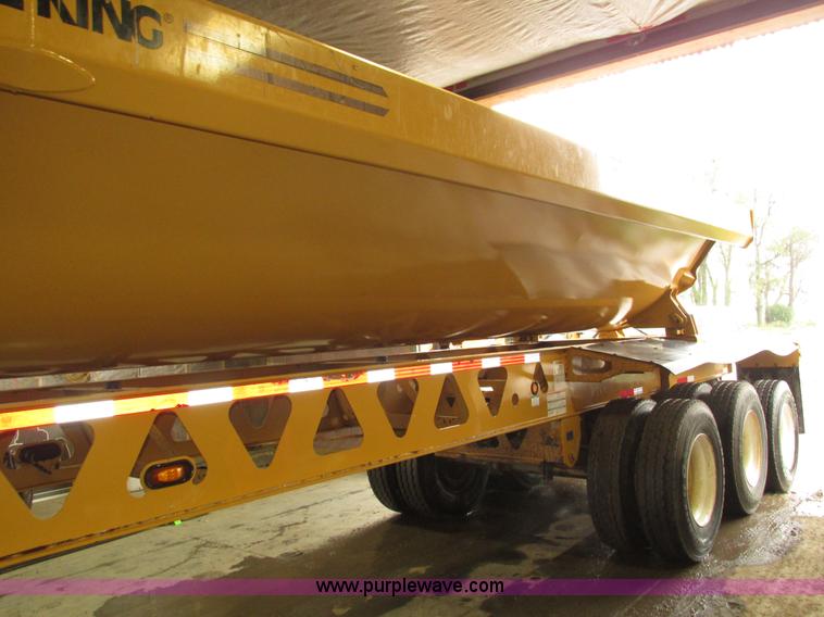 image for item H4508 2012 Trail King TK20SSD-433 side dump trailer