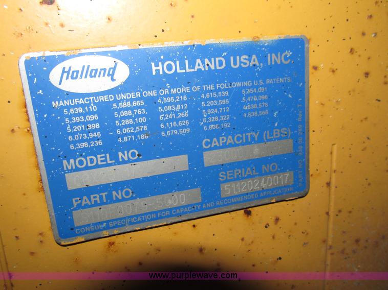 image for item H4508 2012 Trail King TK20SSD-433 side dump trailer