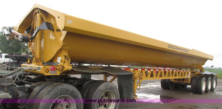 image for item H4509 2012 Trail King TK60SSD-433 side dump trailer