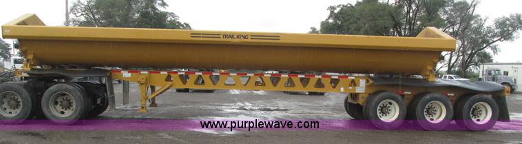 image for item H4509 2012 Trail King TK60SSD-433 side dump trailer