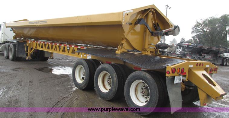 image for item H4509 2012 Trail King TK60SSD-433 side dump trailer