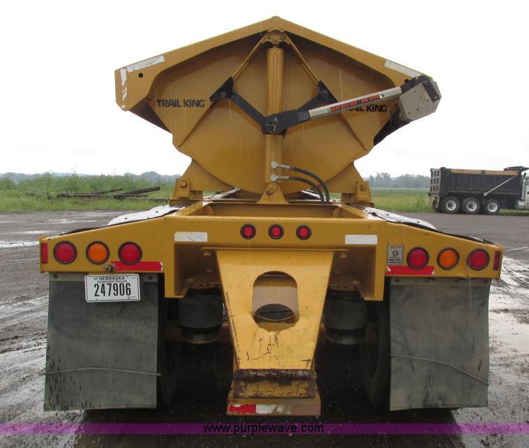 image for item H4509 2012 Trail King TK60SSD-433 side dump trailer