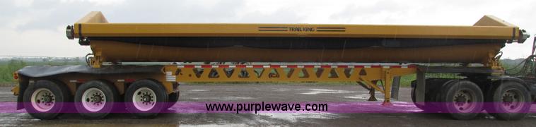 image for item H4509 2012 Trail King TK60SSD-433 side dump trailer