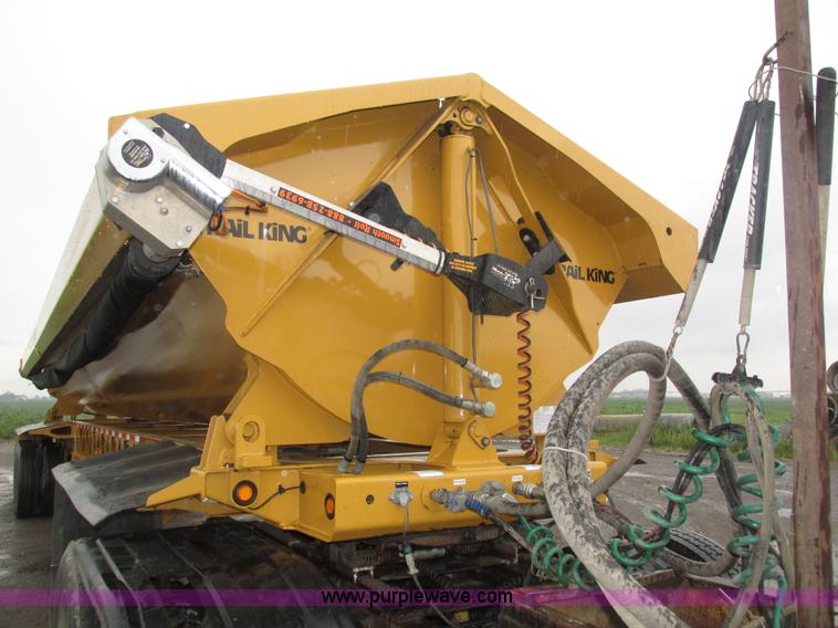 image for item H4509 2012 Trail King TK60SSD-433 side dump trailer