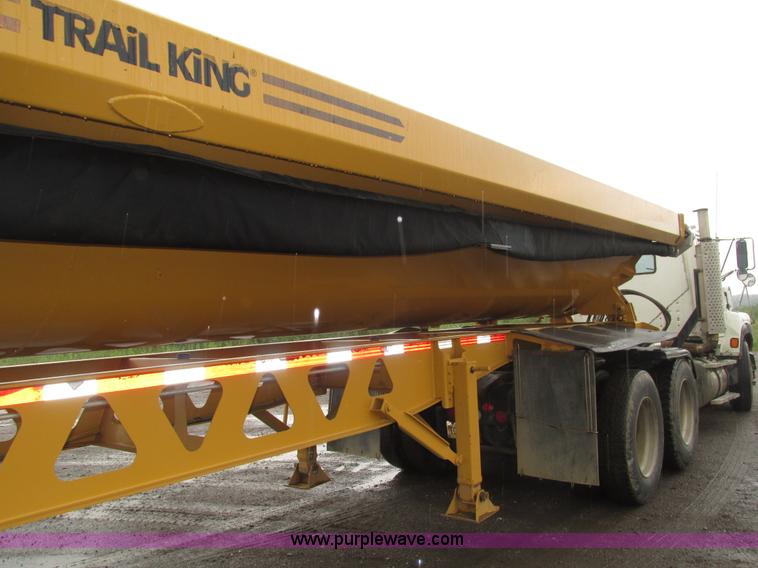 image for item H4509 2012 Trail King TK60SSD-433 side dump trailer