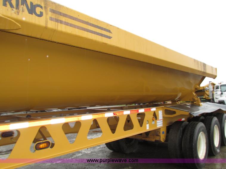 image for item H4509 2012 Trail King TK60SSD-433 side dump trailer