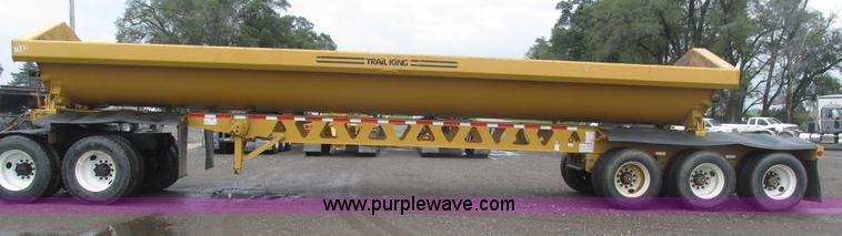 image for item H4511 2012 Trail King TK60SSD-433 side dump trailer