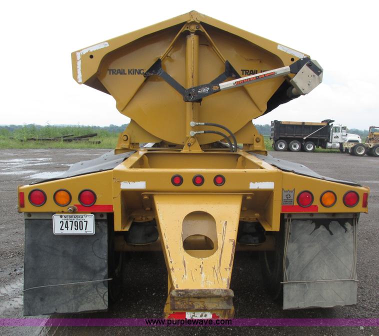 image for item H4511 2012 Trail King TK60SSD-433 side dump trailer