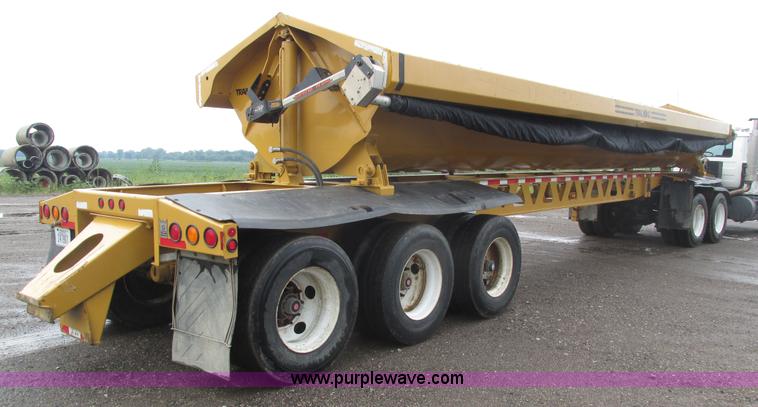 image for item H4511 2012 Trail King TK60SSD-433 side dump trailer