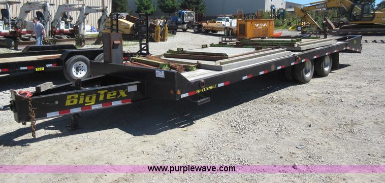 image for item J3574 2014 Big Tex 24ED-24+5 equipment trailer