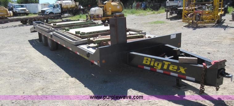 image for item J3574 2014 Big Tex 24ED-24+5 equipment trailer