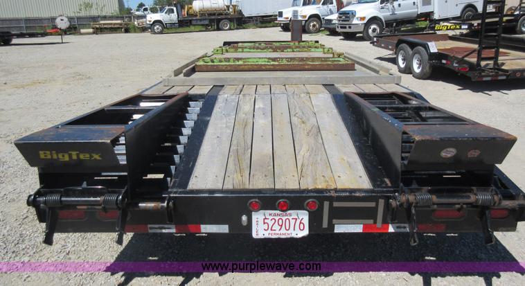 image for item J3574 2014 Big Tex 24ED-24+5 equipment trailer