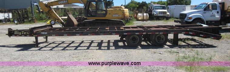 image for item J3575 2007 Big Tex 24ED-24+5 equipment trailer
