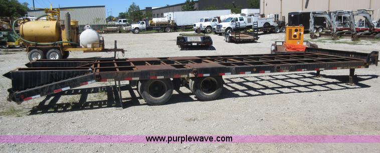 image for item J3575 2007 Big Tex 24ED-24+5 equipment trailer
