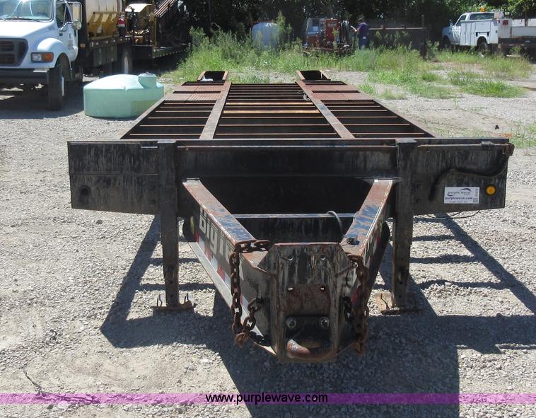 image for item J3575 2007 Big Tex 24ED-24+5 equipment trailer