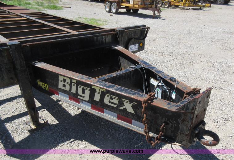 image for item J3575 2007 Big Tex 24ED-24+5 equipment trailer