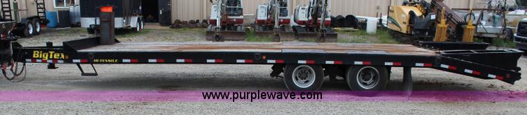 image for item J3704 2014 Big Tex 24ED-24+5 equipment trailer