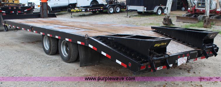 image for item J3704 2014 Big Tex 24ED-24+5 equipment trailer