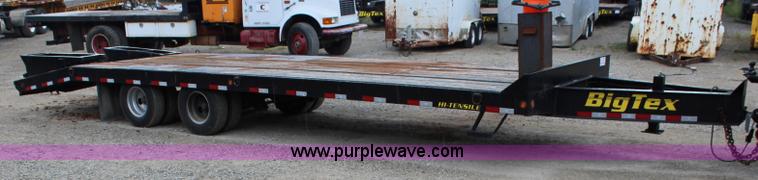 image for item J3704 2014 Big Tex 24ED-24+5 equipment trailer