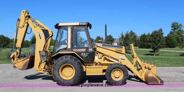 image for item J3709 1999 Caterpillar 416B backhoe