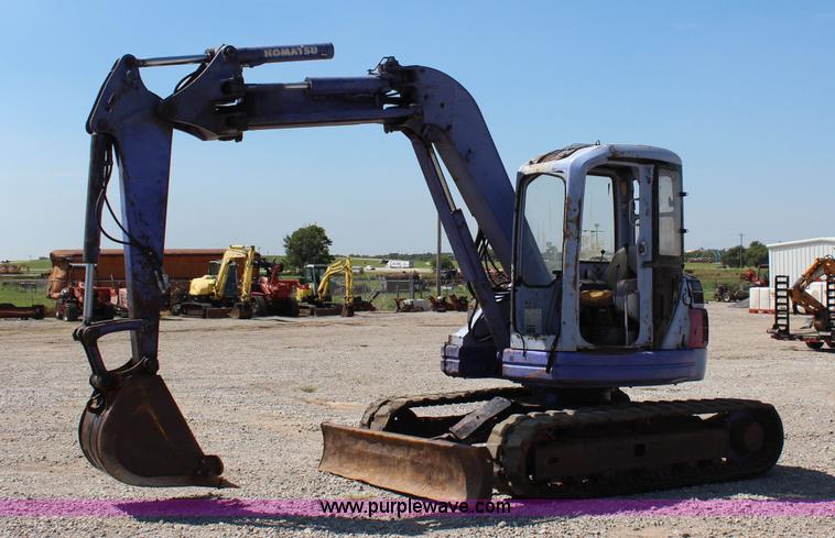 image for item J4423 Komatsu PC75UU-2 compact excavator