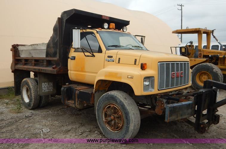 image for item J6416 1993 GMC TopKick dump truck