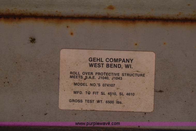 image for item J7782 Gehl 4510 skid steer