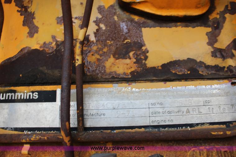 image for item K1156 Galion T500 L Series motor grader