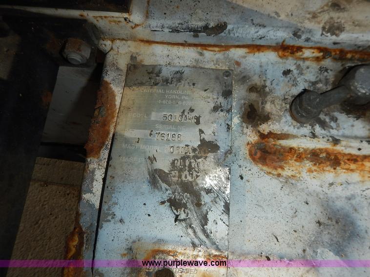 image for item K1654 2001 Tail Gator 5010AWD forklift