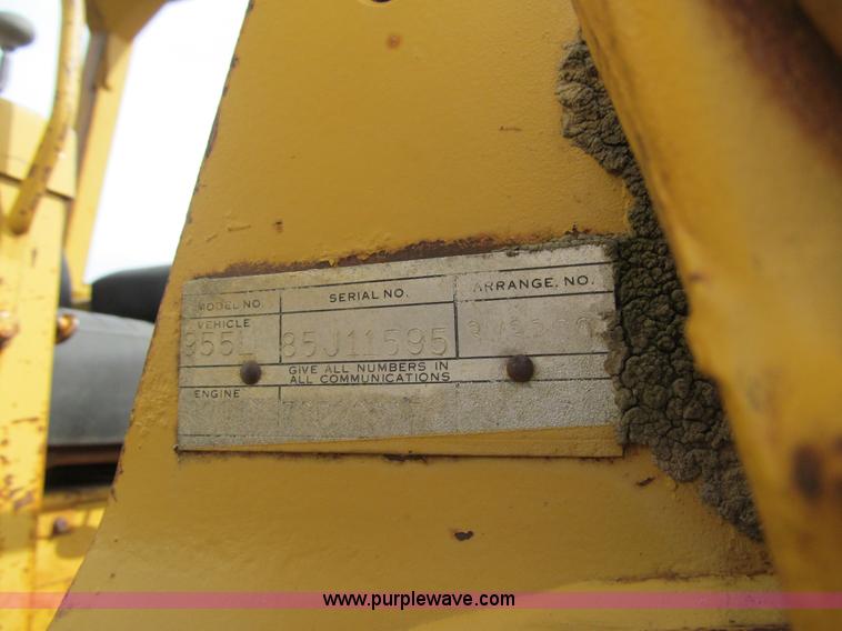 image for item K6332 1978 Caterpillar 955L track loader
