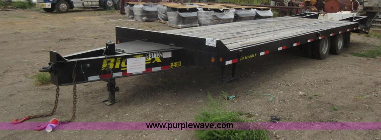 image for item L2771 2014 Big Tex 24ED-24+5 equipment trailer