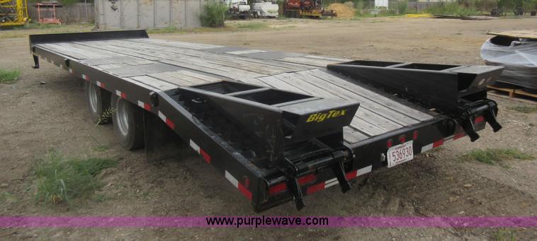 image for item L2771 2014 Big Tex 24ED-24+5 equipment trailer