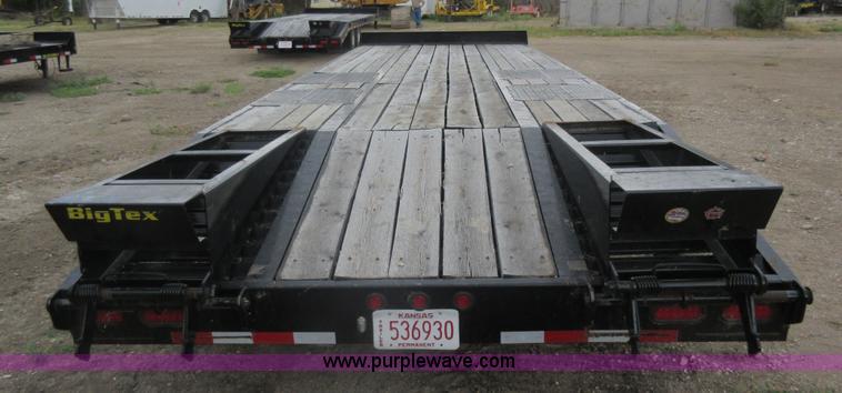 image for item L2771 2014 Big Tex 24ED-24+5 equipment trailer
