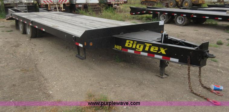 image for item L2771 2014 Big Tex 24ED-24+5 equipment trailer