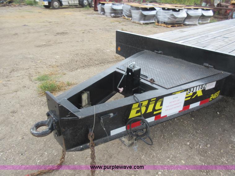 image for item L2771 2014 Big Tex 24ED-24+5 equipment trailer