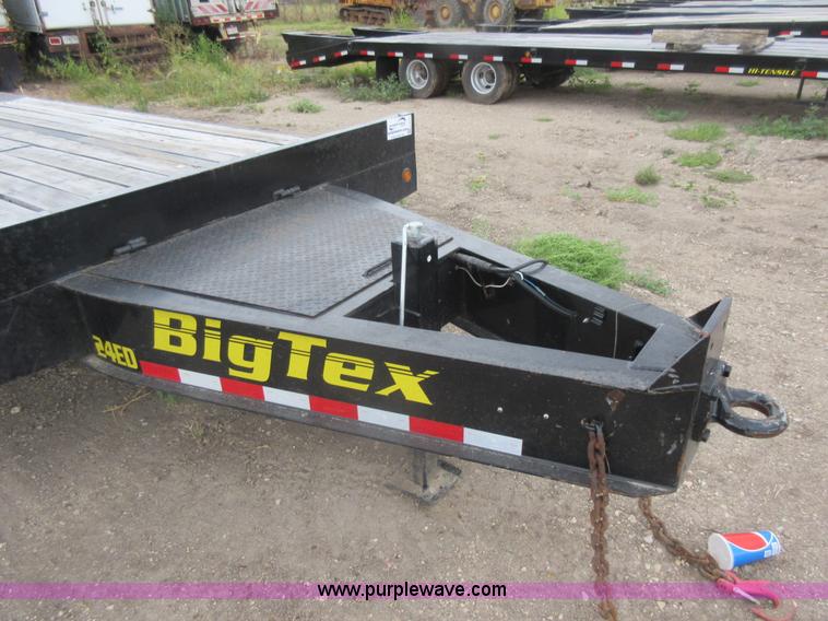 image for item L2771 2014 Big Tex 24ED-24+5 equipment trailer