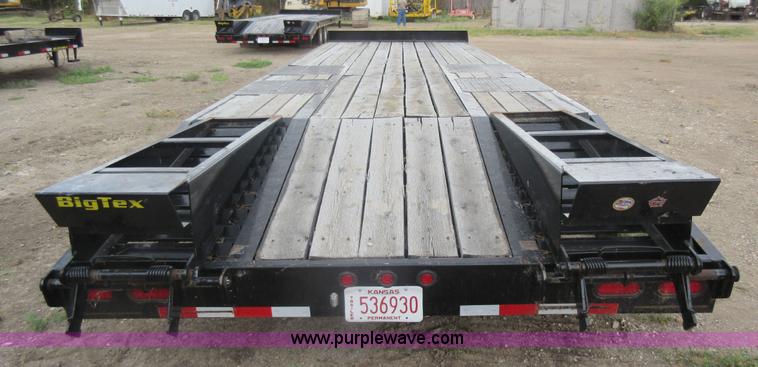 image for item L2771 2014 Big Tex 24ED-24+5 equipment trailer