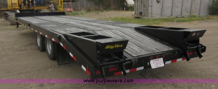image for item L2772 2014 Big Tex 24ED-24+5 equipment trailer
