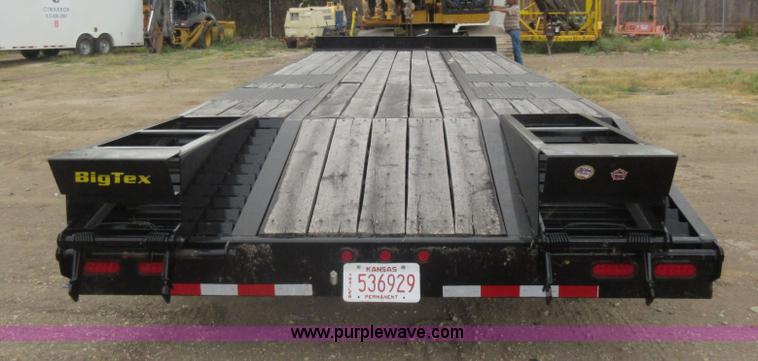 image for item L2772 2014 Big Tex 24ED-24+5 equipment trailer