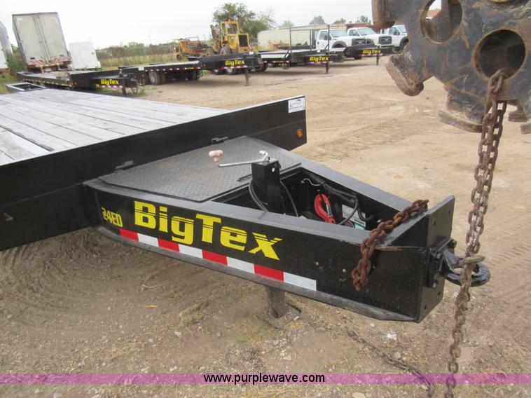 image for item L2772 2014 Big Tex 24ED-24+5 equipment trailer